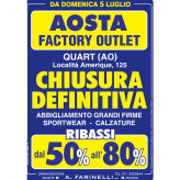 Aosta Factory Outlet