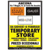 Temporary Store Ragnetti Gaudì MissLove