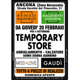 Temporary Store Ancona – Ragnetti – Gaudì – MissLove