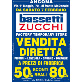 Zucchi Bassetti Factory Temporary Store Ancona